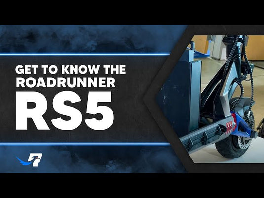 RoadRunner RS5 | Removable Battery & Up to 45 MPH - RoadRunner Scooters