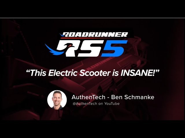 RoadRunner RS5 Scooter is INSANE! π΄ - RoadRunner Scooters