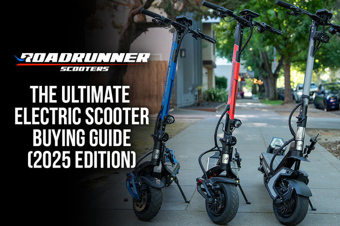 Ultimate Electric Scooter Buying Guide (2025 Edition) | RoadRunner Scooters