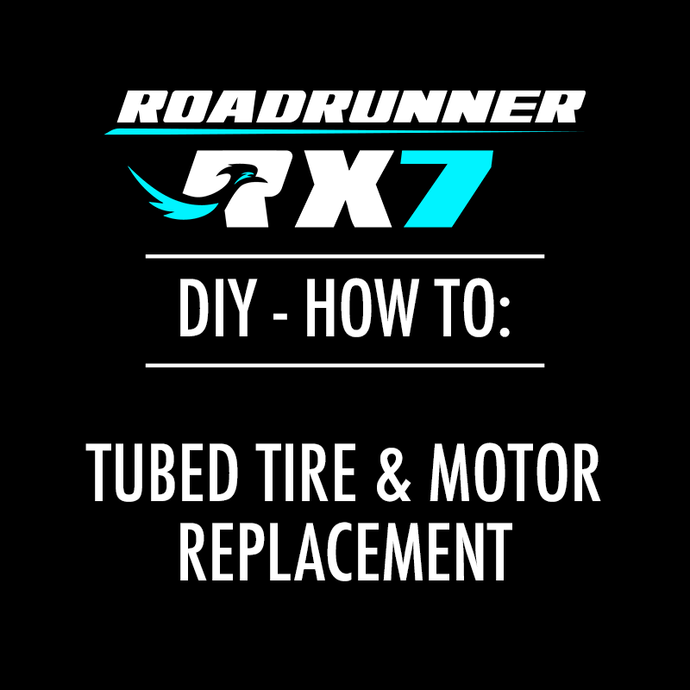 RX7 Tire Change or Motor Replacement (Tubed)