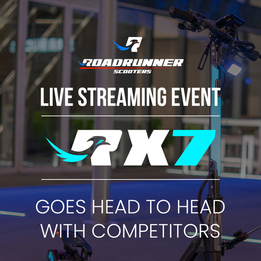 Choosing Between the RoadRunner RX7 and Other 72V Hyper-Scooters? Watch This Live Comparison