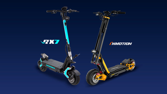 RoadRunner RX7 vs. InMotion RS: The Ultimate Electric Scooter Showdown