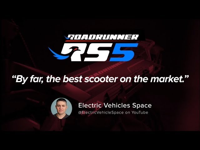 By far, the BEST scooter on the market -- RoadRunner RS5+ - RoadRunner Scooters