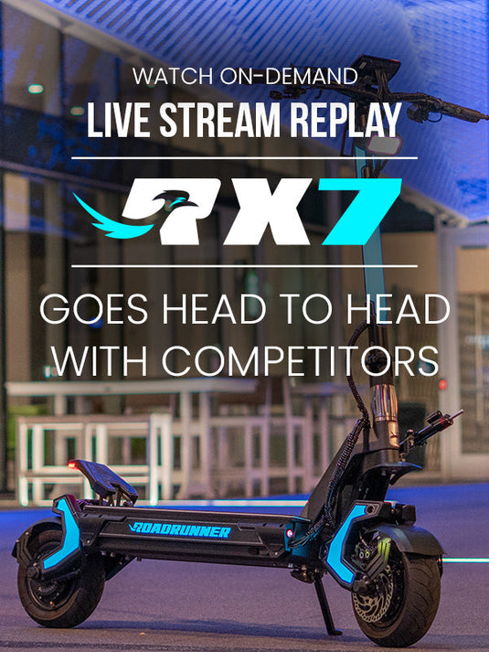 Choosing Between the RoadRunner RX7 and Other 72V Hyper-Scooters? Watch This Live Comparison