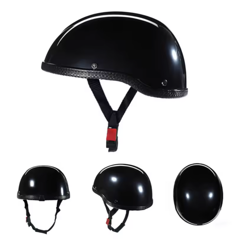 Load image into Gallery viewer, Vintage Motorcycle CruiserHalf Half Helmet
