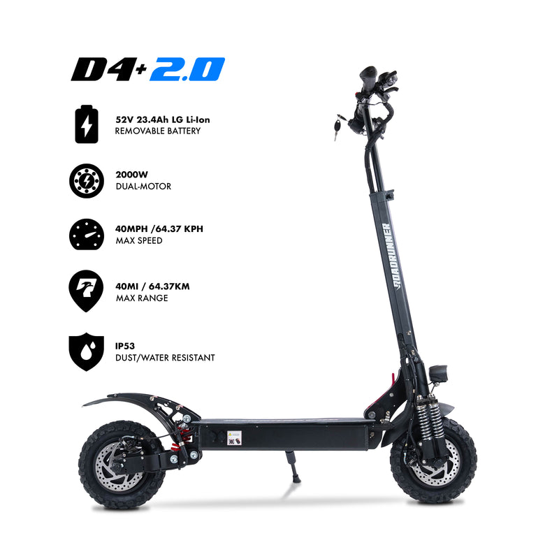 Load image into Gallery viewer, D4+ 2.0 Electric Scooter
