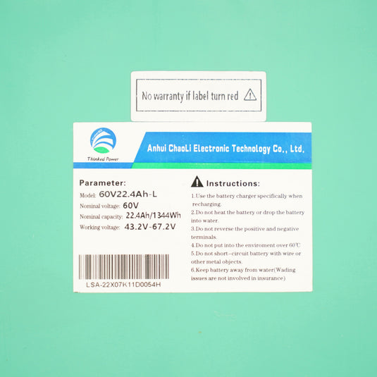 Battery - D6+ 2.0 60V