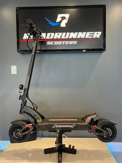 Certified Open Box RoadRunner RS5 MAX Gray Electric Scooter