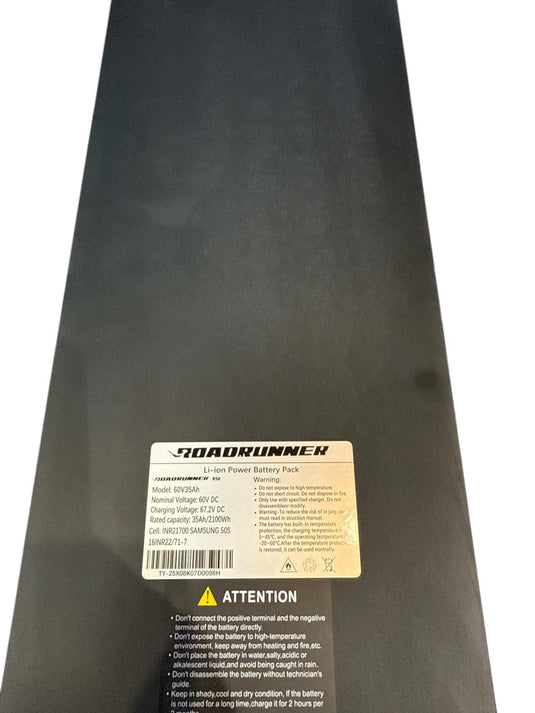 Battery - RS6 ULTRA 60V 35Ah Samgsung Lithium-ion Battery