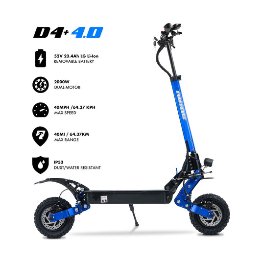 D4+ 4.0 Electric Scooter - RoadRunner Scooters