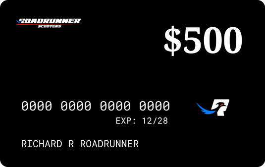 GIFT CARD - RoadRunner Scooters