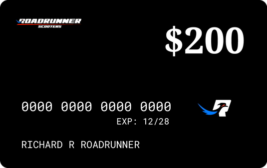 GIFT CARD - RoadRunner Scooters