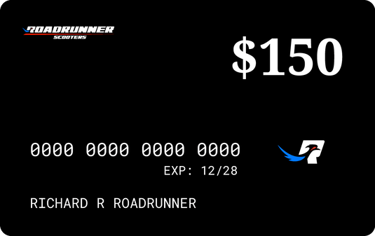 GIFT CARD - RoadRunner Scooters