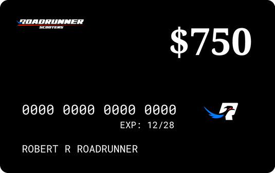 GIFT CARD - RoadRunner Scooters