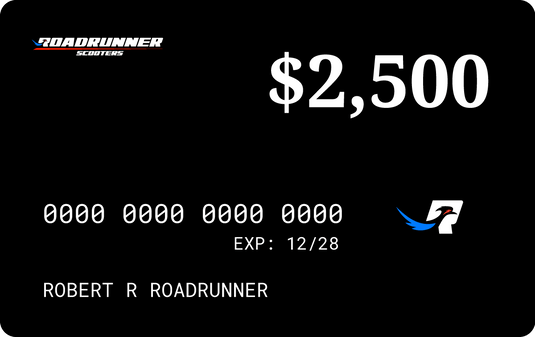 GIFT CARD - RoadRunner Scooters