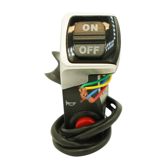 Horn/Headlight Button - D4+ 2.0, D4+ 3.0, D4+ 4.0 - RoadRunner Scooters
