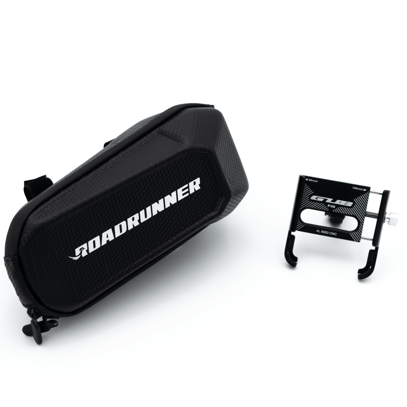 Cargue la imagen en el visor de la galería, Mobile Phone Holder Mount and Scooter Bag - RoadRunner Scooters
