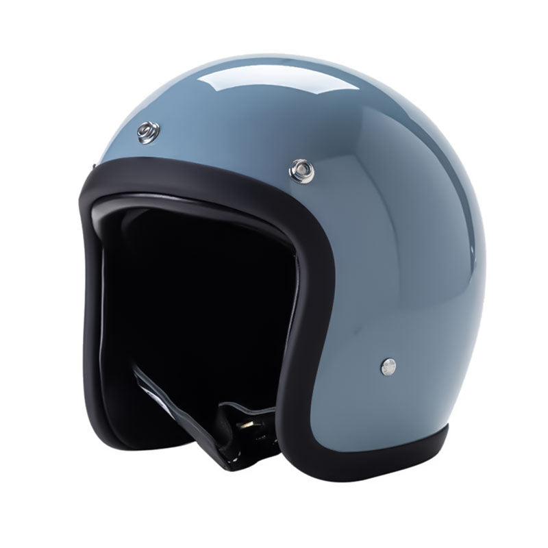 Load image into Gallery viewer, Low Profile Vintage Motorcycle Helmet - DOT Approved
