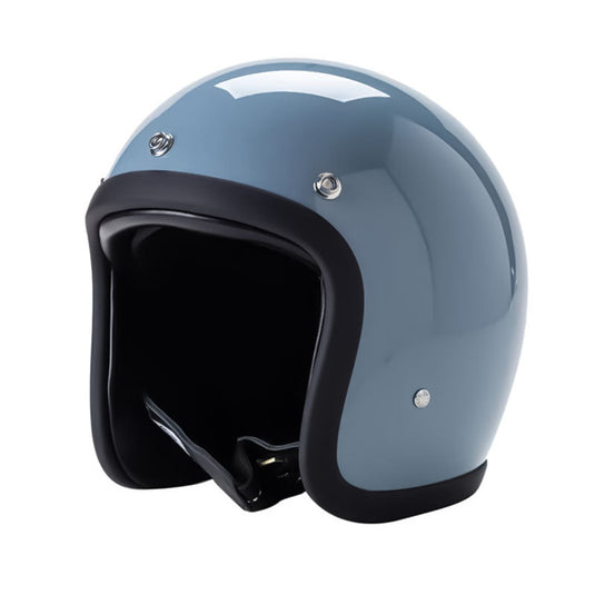 Low Profile Vintage Motorcycle Helmet - DOT Approved